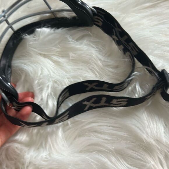 STX 4 Sight Plus-S Lacrosse Field Hockey Softball Cage Eye Goggles Black Adult - Picture 3 of 4